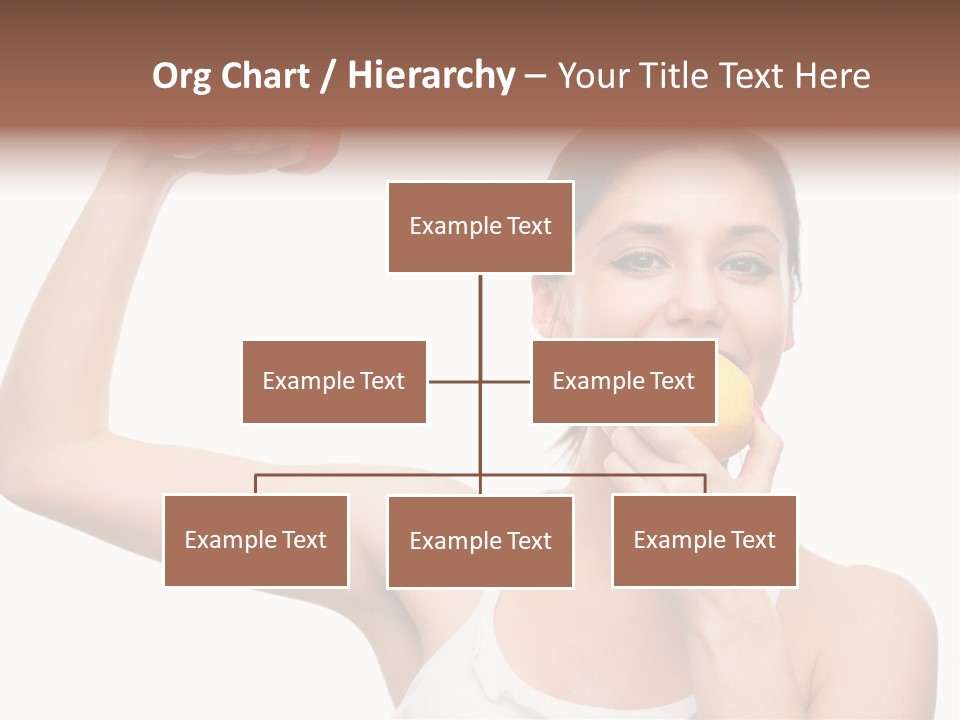 Training Eating Young PowerPoint Template