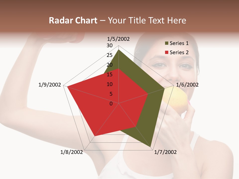 Training Eating Young PowerPoint Template