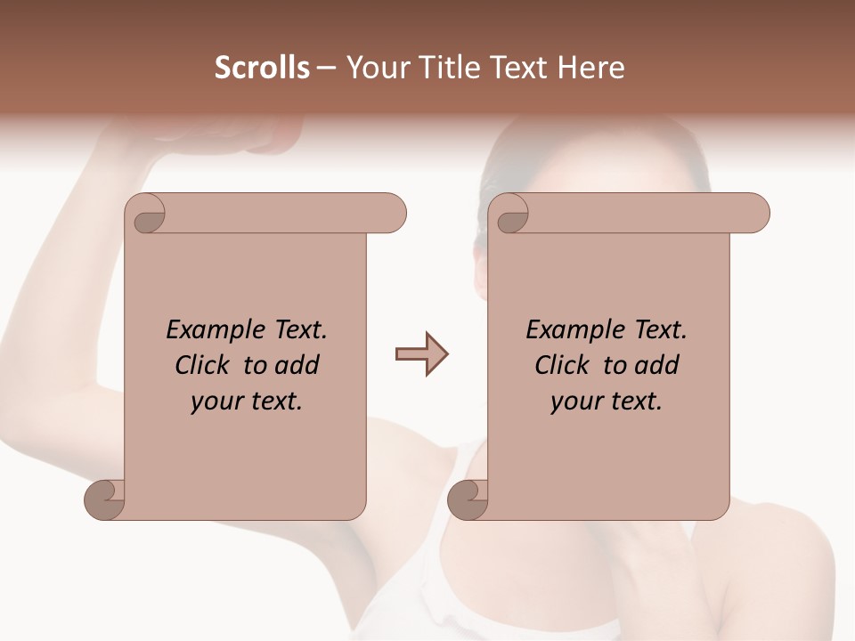 Training Eating Young PowerPoint Template