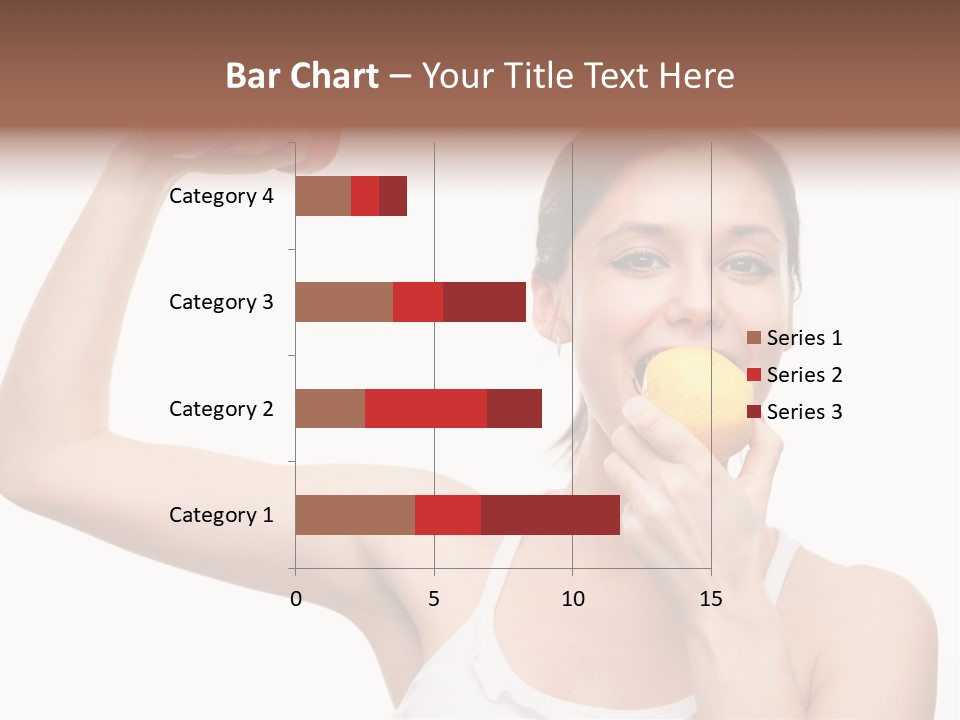 Training Eating Young PowerPoint Template