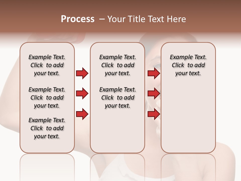 Training Eating Young PowerPoint Template