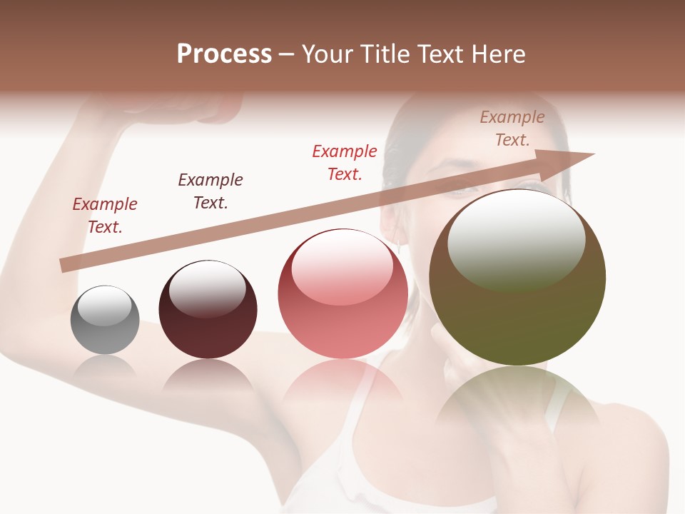 Training Eating Young PowerPoint Template