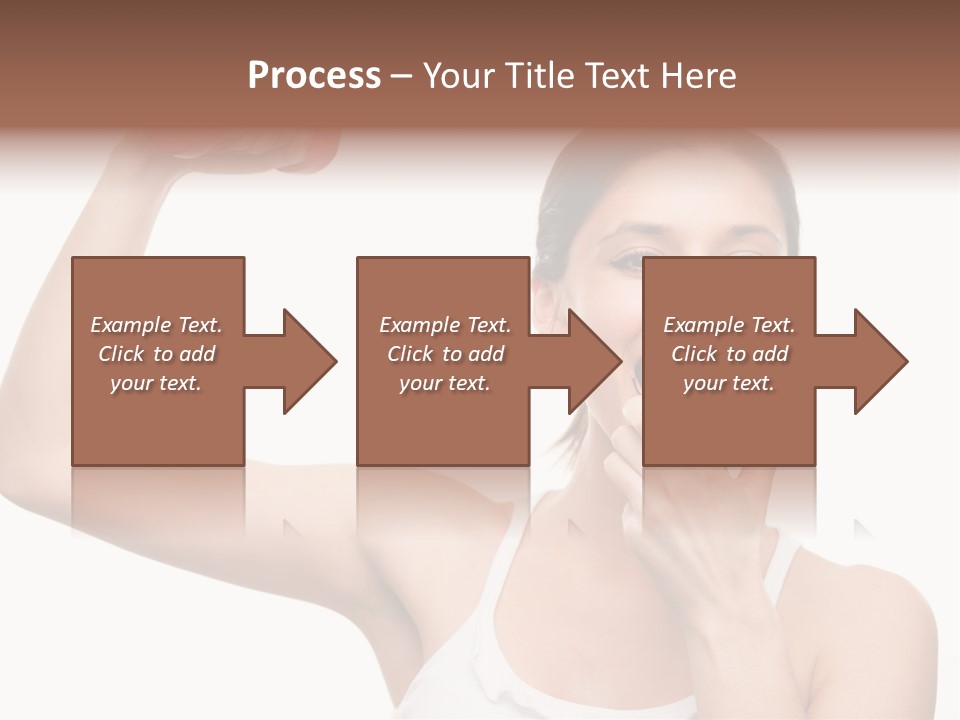 Training Eating Young PowerPoint Template