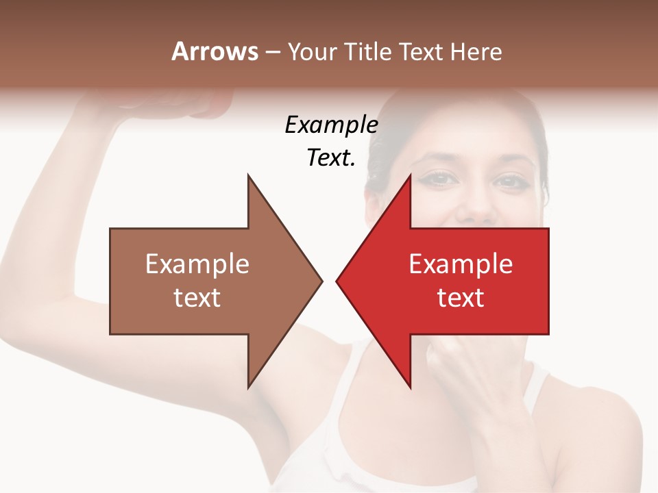 Training Eating Young PowerPoint Template