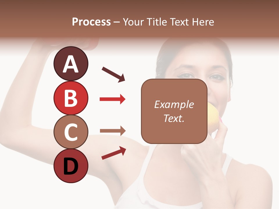 Training Eating Young PowerPoint Template