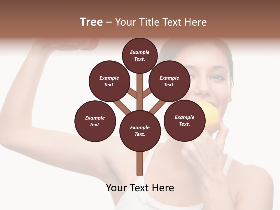 Training Eating Young PowerPoint Template