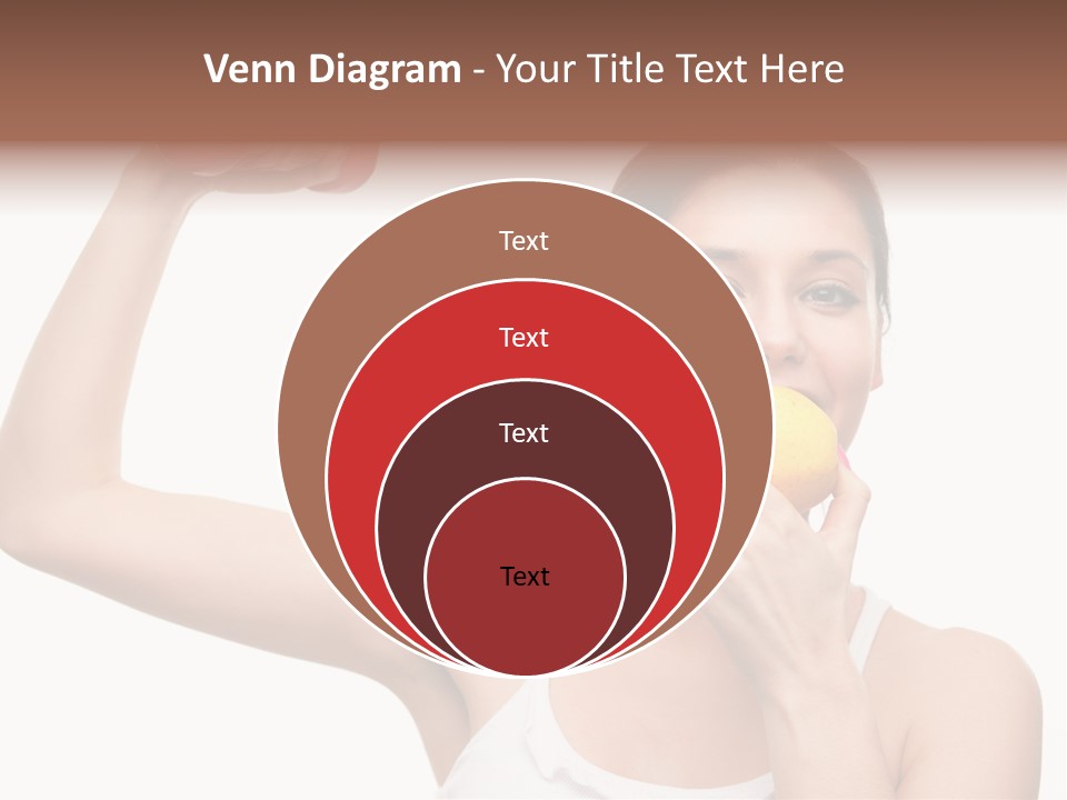 Training Eating Young PowerPoint Template