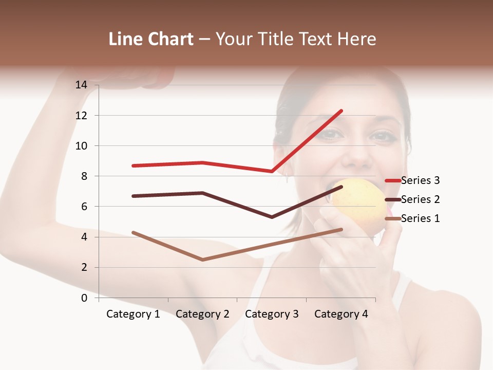 Training Eating Young PowerPoint Template