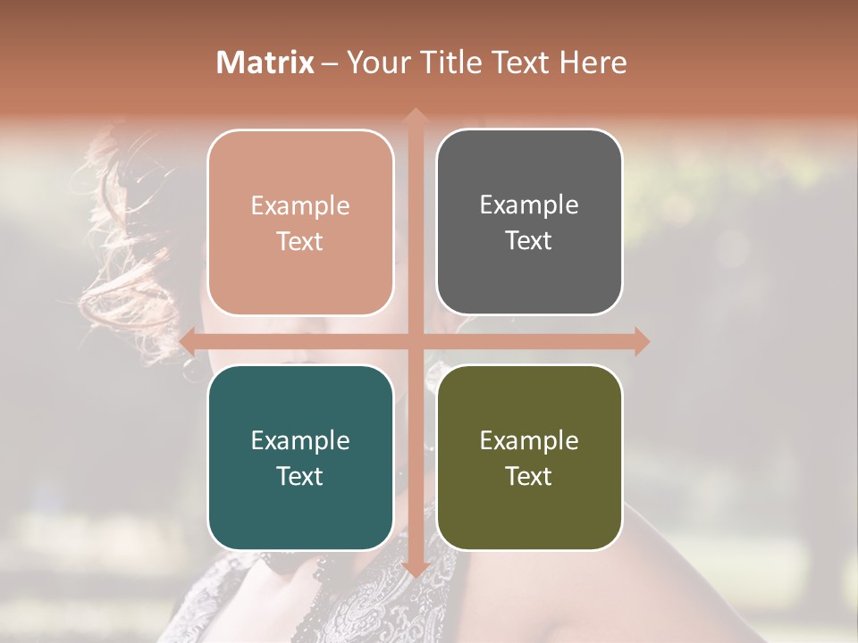 Sensual Romantic White PowerPoint Template