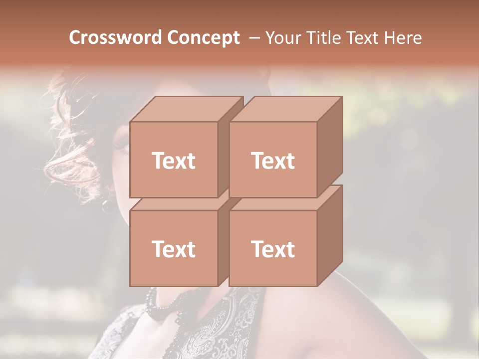Sensual Romantic White PowerPoint Template
