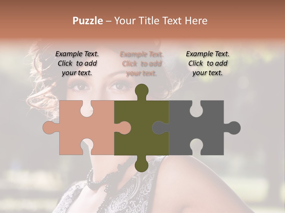 Sensual Romantic White PowerPoint Template