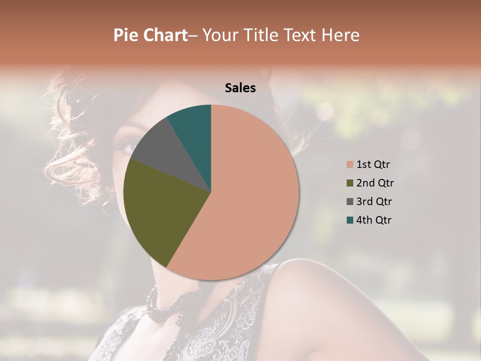 Sensual Romantic White PowerPoint Template