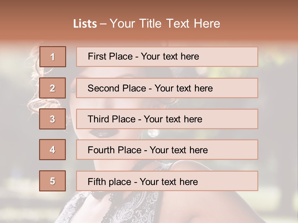 Sensual Romantic White PowerPoint Template
