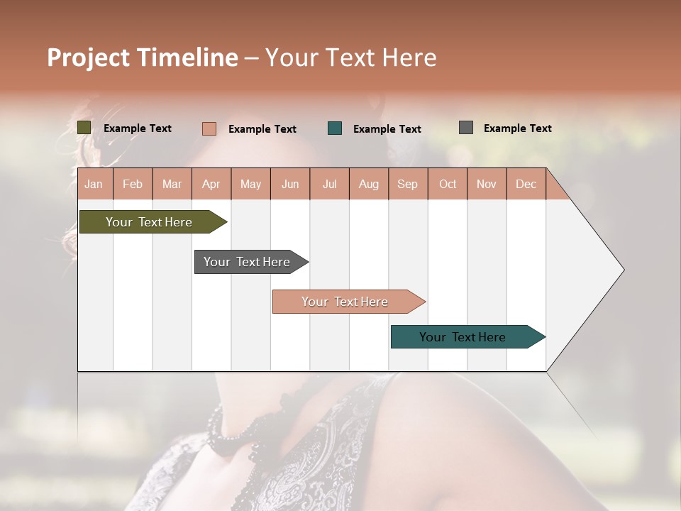 Sensual Romantic White PowerPoint Template