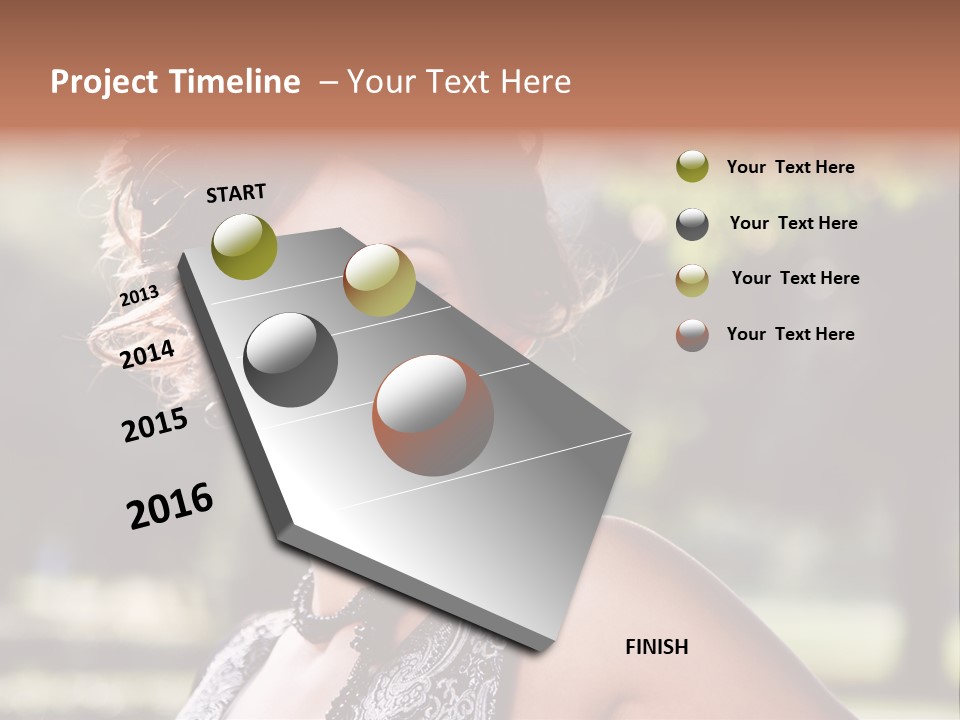 Sensual Romantic White PowerPoint Template
