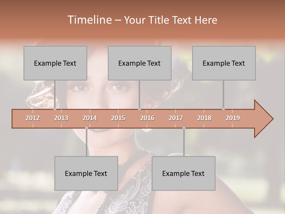 Sensual Romantic White PowerPoint Template