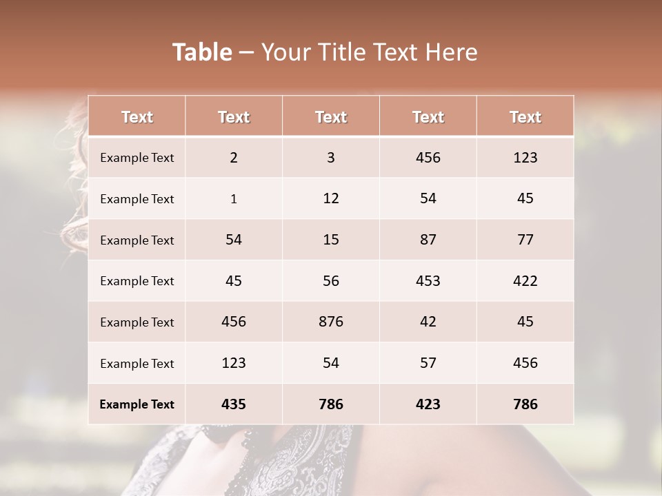 Sensual Romantic White PowerPoint Template