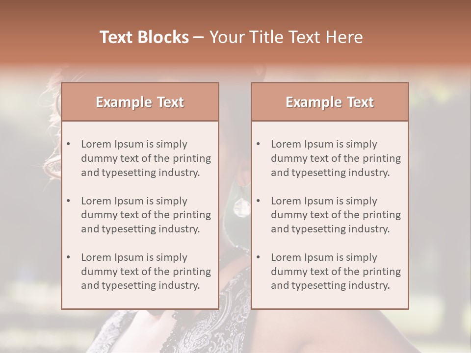 Sensual Romantic White PowerPoint Template