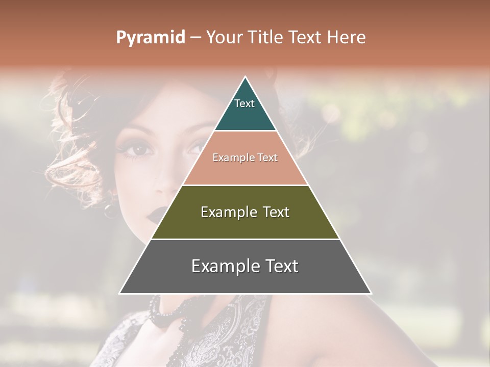 Sensual Romantic White PowerPoint Template