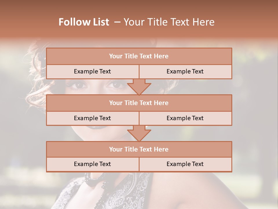 Sensual Romantic White PowerPoint Template