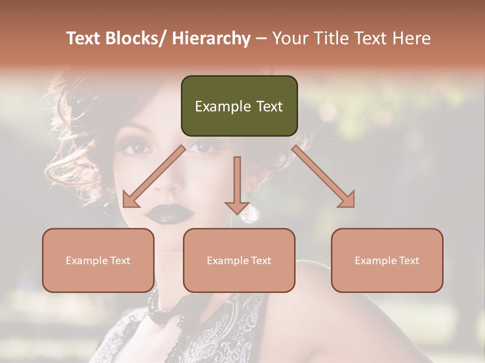 Sensual Romantic White PowerPoint Template