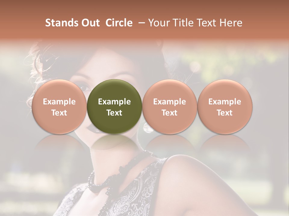 Sensual Romantic White PowerPoint Template