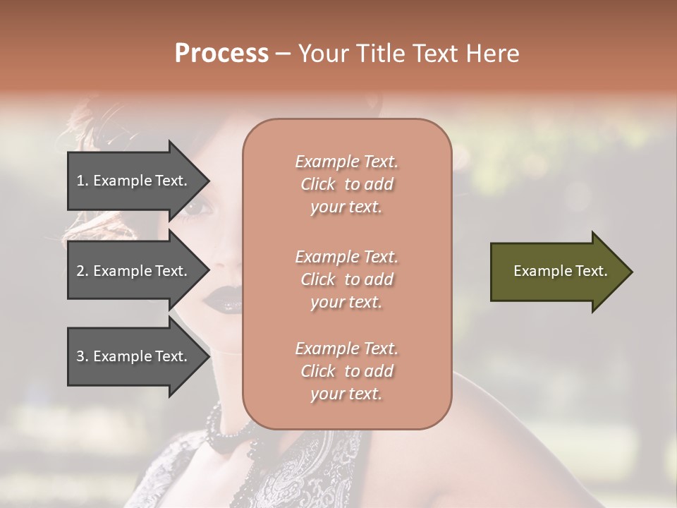 Sensual Romantic White PowerPoint Template