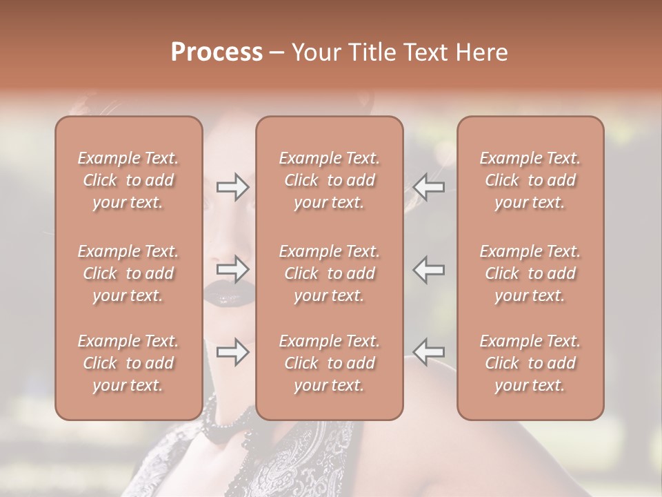 Sensual Romantic White PowerPoint Template
