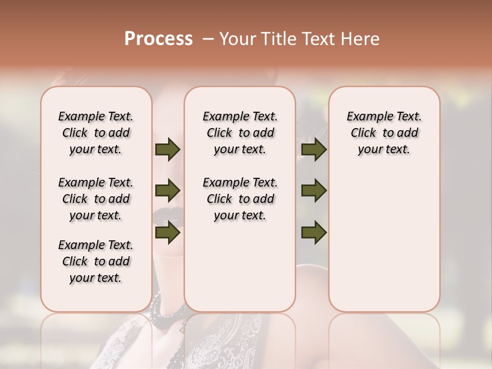 Sensual Romantic White PowerPoint Template