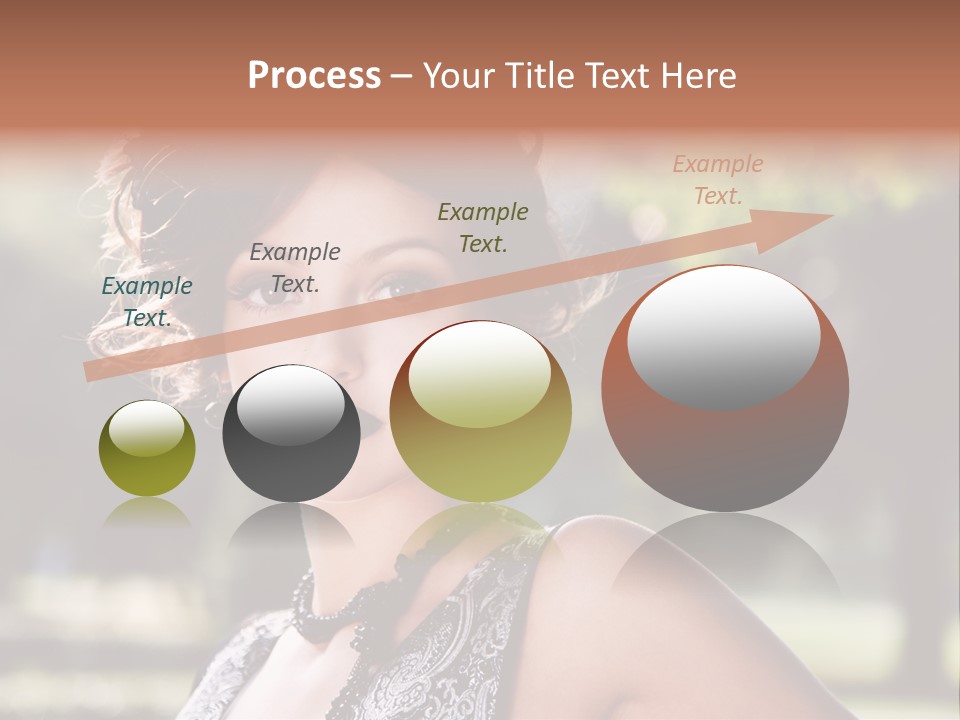 Sensual Romantic White PowerPoint Template