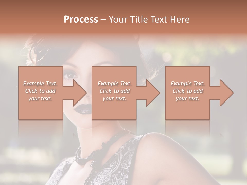 Sensual Romantic White PowerPoint Template