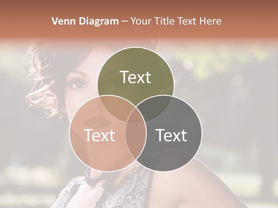 Sensual Romantic White PowerPoint Template