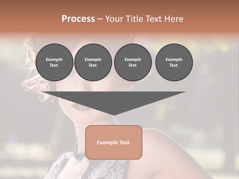 Sensual Romantic White PowerPoint Template