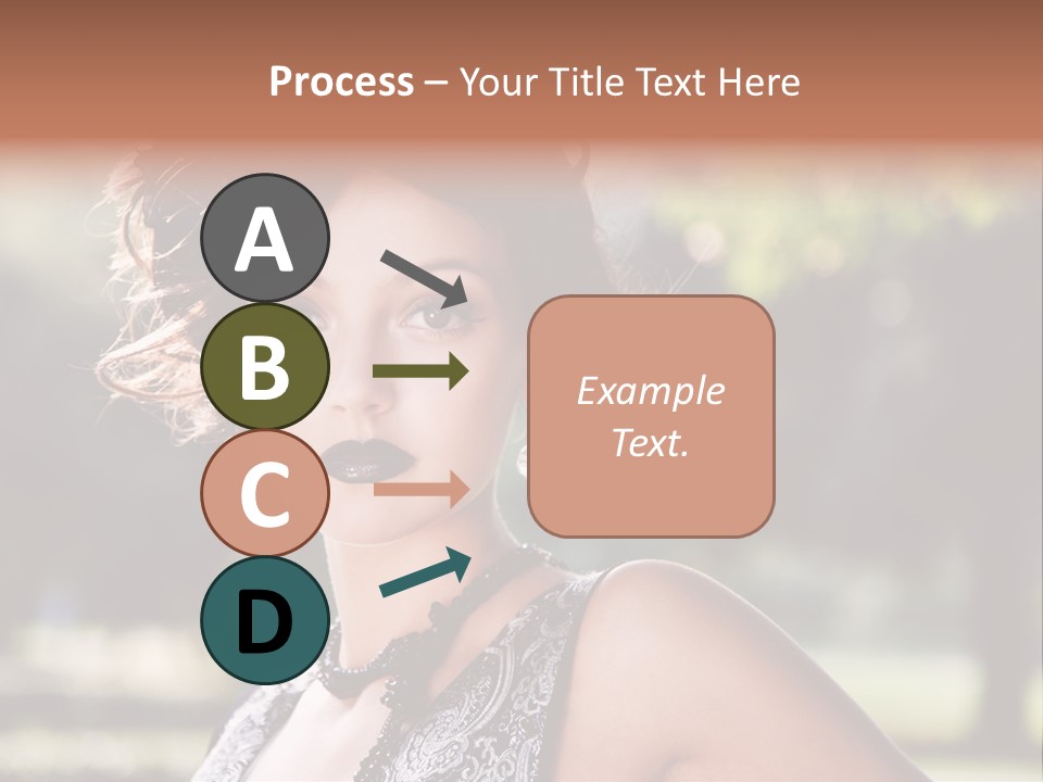 Sensual Romantic White PowerPoint Template