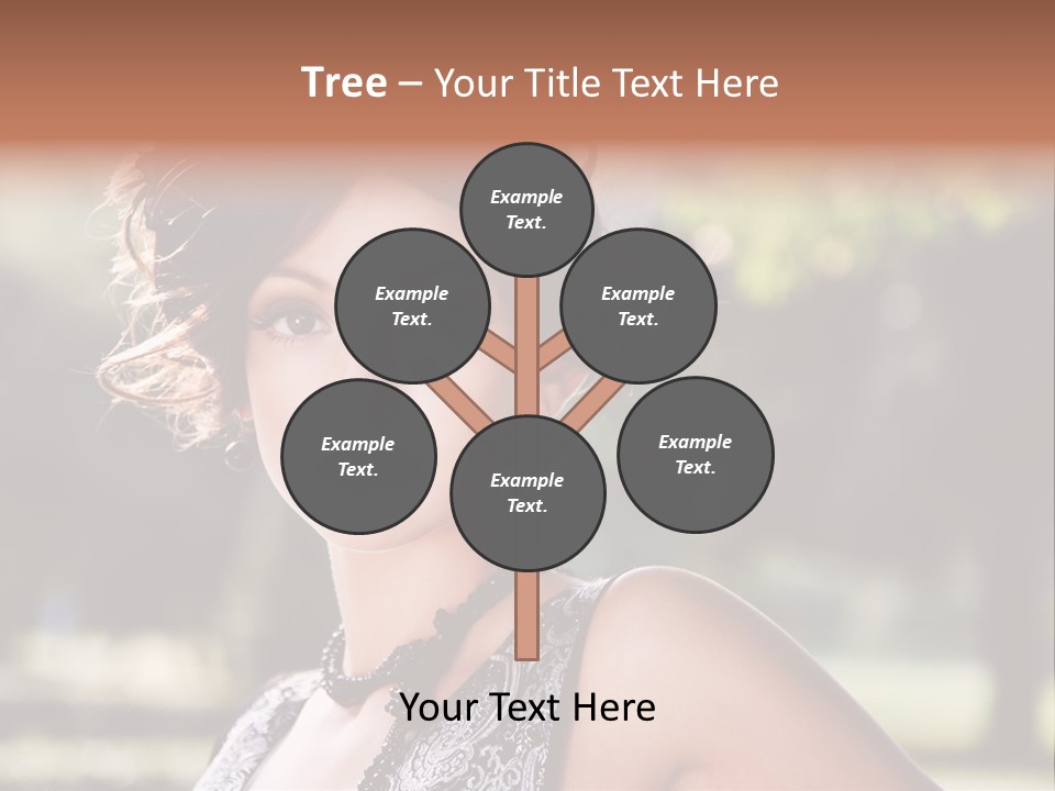 Sensual Romantic White PowerPoint Template