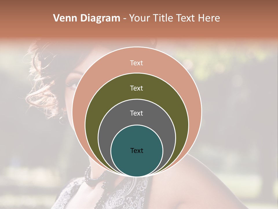 Sensual Romantic White PowerPoint Template