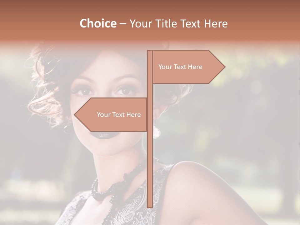 Sensual Romantic White PowerPoint Template
