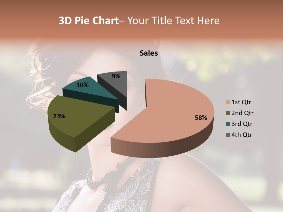 Sensual Romantic White PowerPoint Template