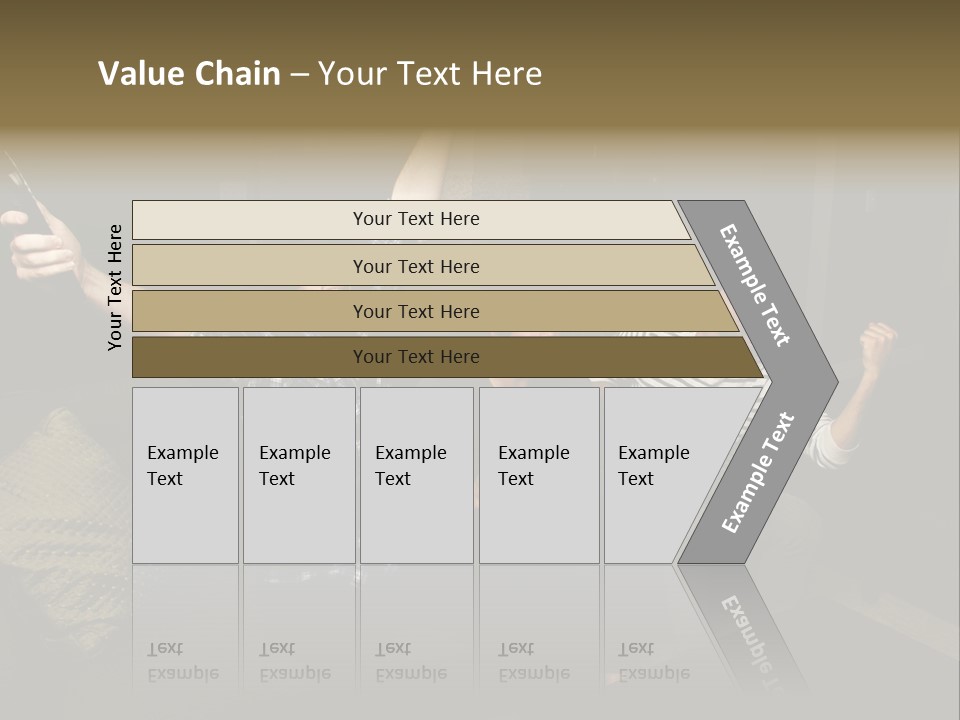 Happy Students Couch PowerPoint Template