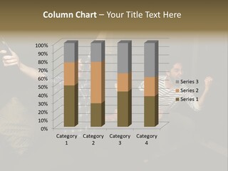 Happy Students Couch PowerPoint Template