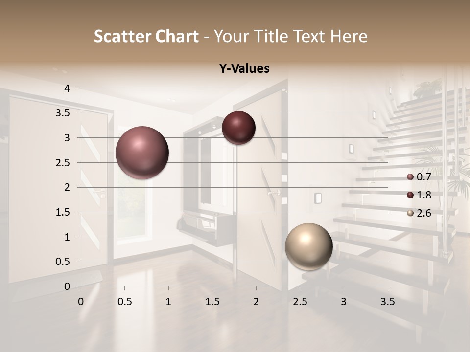 Stairs Window Modern PowerPoint Template