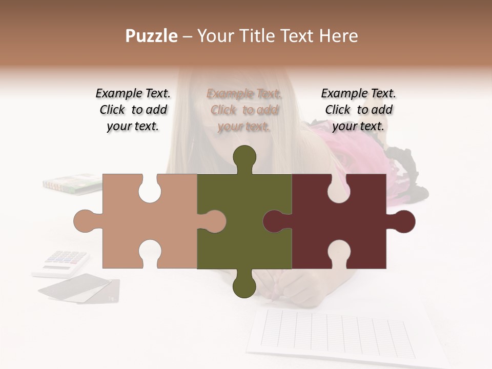 Debt Financial Coloring PowerPoint Template