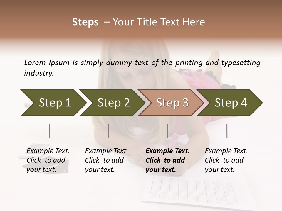 Debt Financial Coloring PowerPoint Template