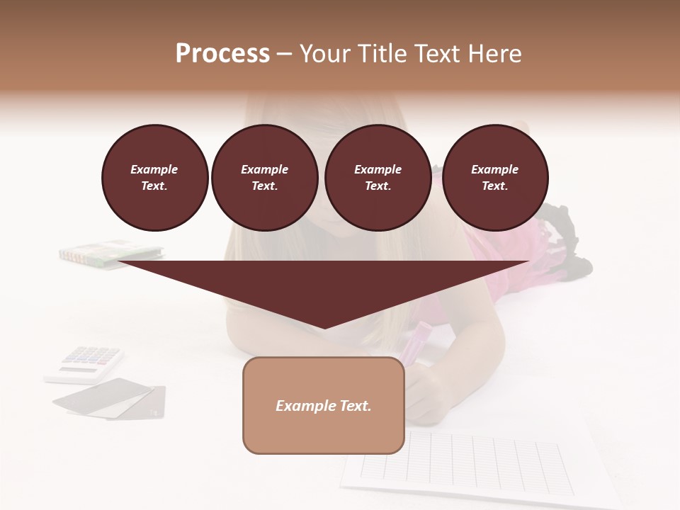 Debt Financial Coloring PowerPoint Template