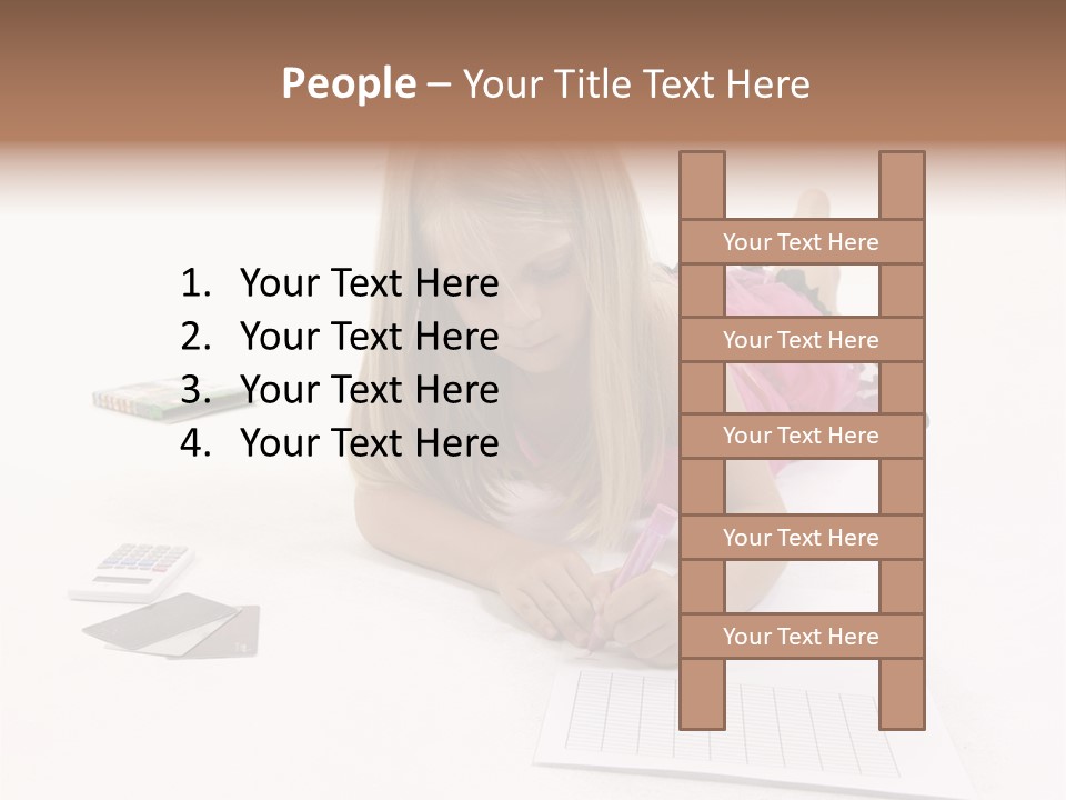 Debt Financial Coloring PowerPoint Template