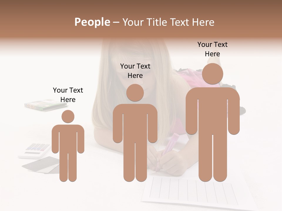 Debt Financial Coloring PowerPoint Template