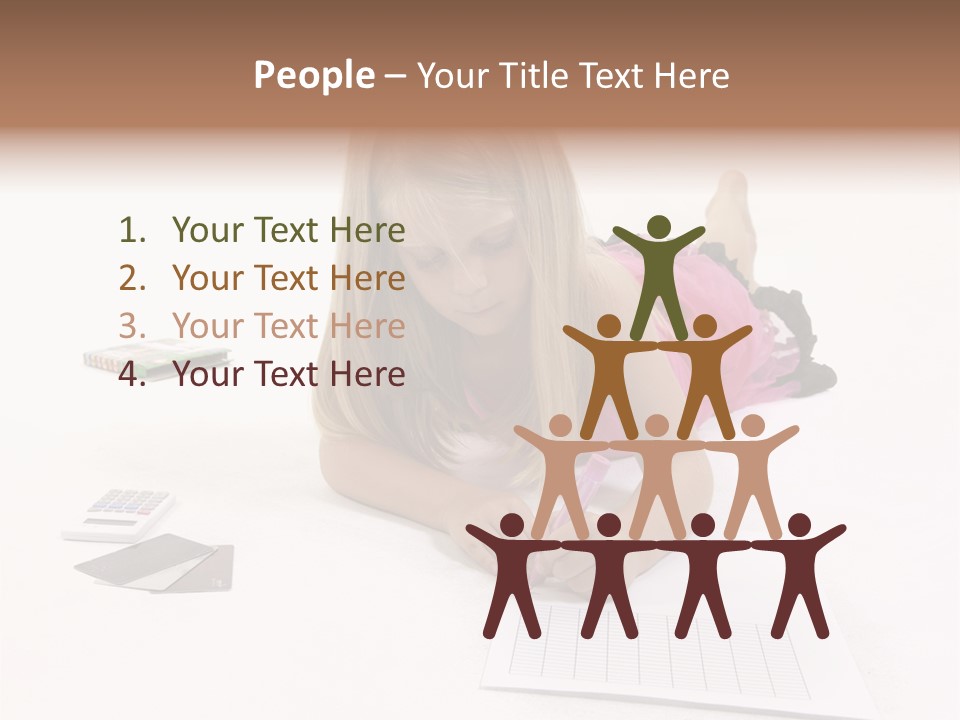 Debt Financial Coloring PowerPoint Template