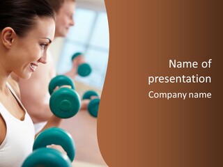 Action Fitness Profile PowerPoint Template