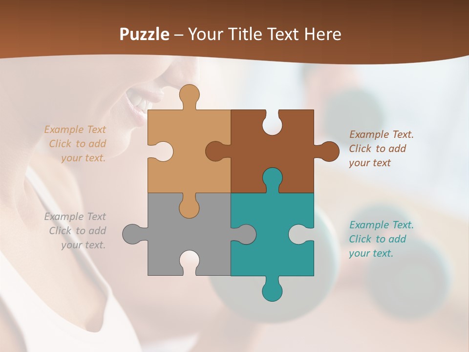 Action Fitness Profile PowerPoint Template