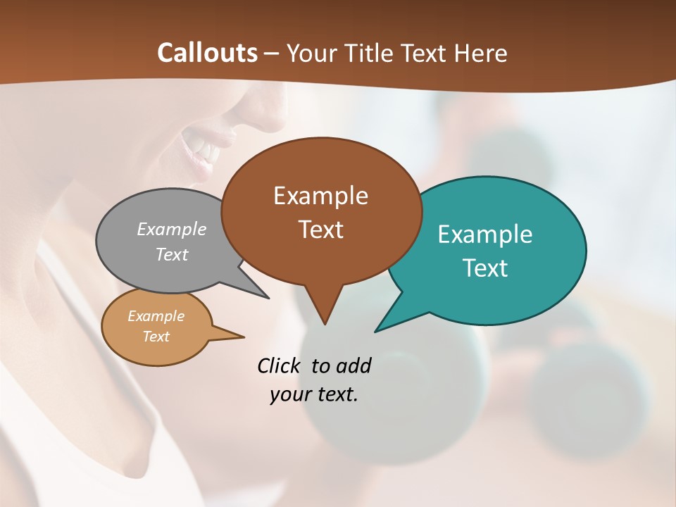 Action Fitness Profile PowerPoint Template